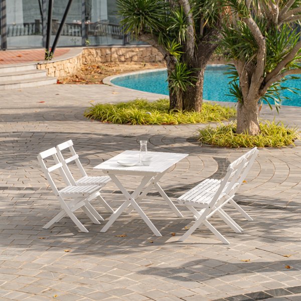 Björkö trädgårdssoffa - Vit Björkö trädgårdssoffa - Vit