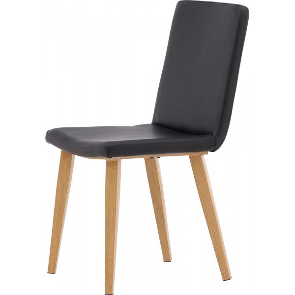 Chaise de salle à manger Today - PU noir Chaise de salle à manger Today - PU noir