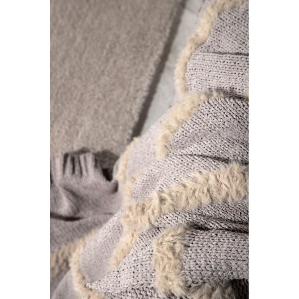 Tina pläd 130x170 cm - Grå Tina pläd 130x170 cm - Grå