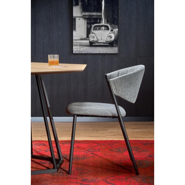 Table à manger Geneviève 110 x 95 cm - Noir Table à manger Geneviève 110 x 95 cm - Noir