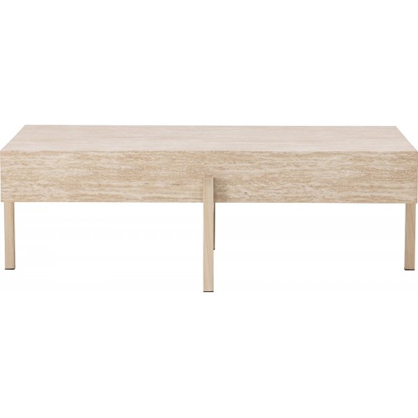 Vadholmen soffbord 130 x 76 cm - Whitewash