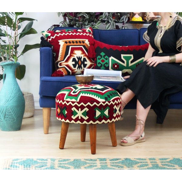 Pouf Melik 3 - Multicolore Pouf Melik 3 - Multicolore