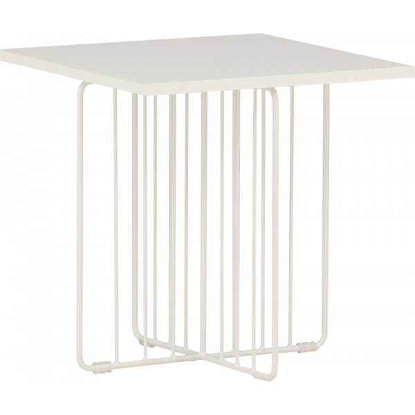 Table basse Dayton 40 x 40 cm - Blanc Table basse Dayton 40 x 40 cm - Blanc