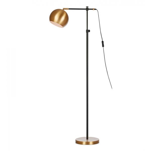 Chester Golvlampa - Svart/Brons