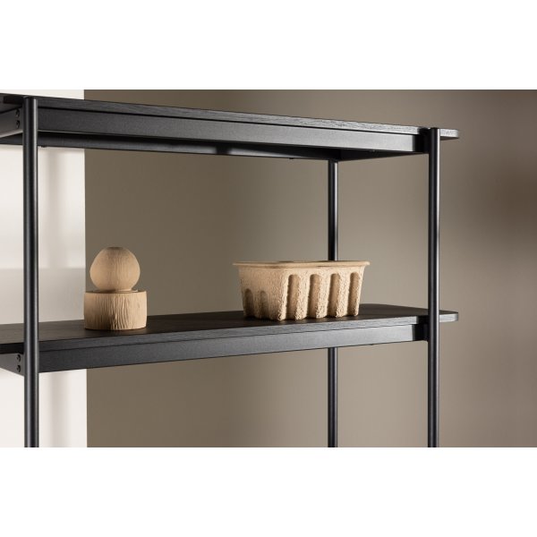Heim hylla 190 cm - Svart Heim hylla 190 cm - Svart