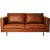 Balbus 2,5-sits soffa - Cognac