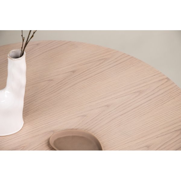 Melker soffbord 65 cm- Whitewash