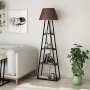 Pal golvlampa - Antracit/brun