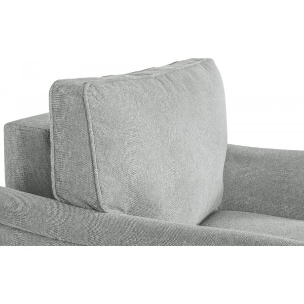 Fåtölj Howard i grått tyg Fåtölj Howard i grått tyg