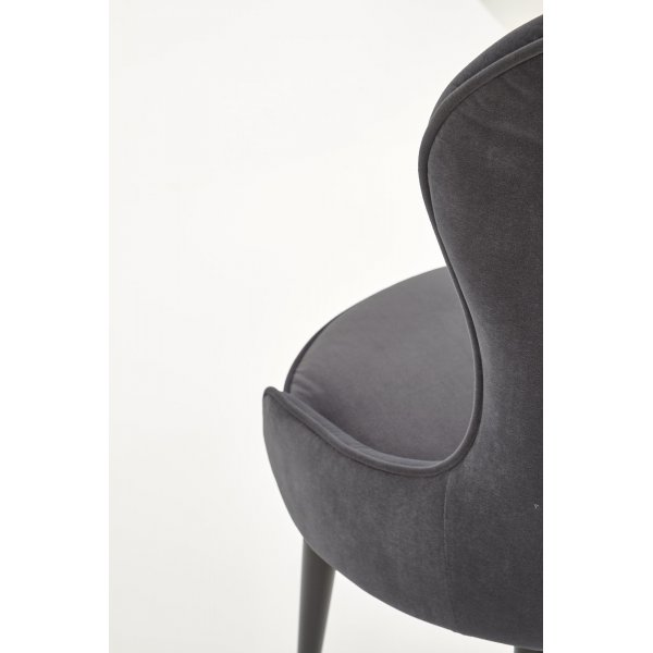 Chaise de salle  manger Cadeira 366 - Gris