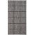 Flatvävd matta Matthews Grå/svart - 80x340 cm