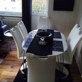 Kundbild Lillie matstol - Vit: Nöjd