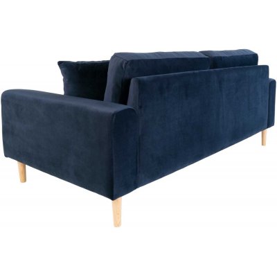 Lido 2,5-sits soffa - Mrkbl sammet