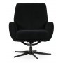 Midsj ftlj (Recliner) - Svart (Tyg)