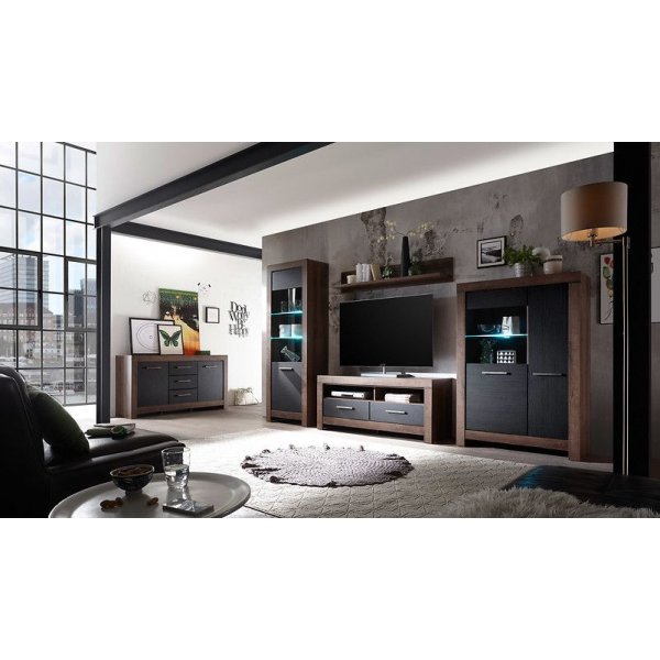 Carrie sk�p - Brun ek