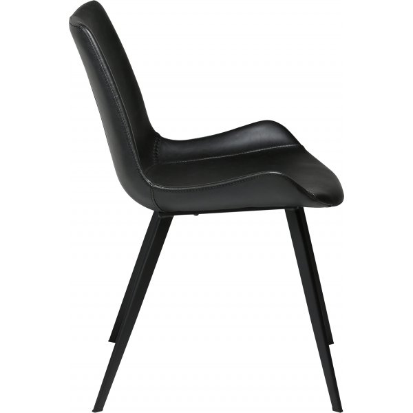 Hype matstol - Svart PU Hype matstol - Svart PU