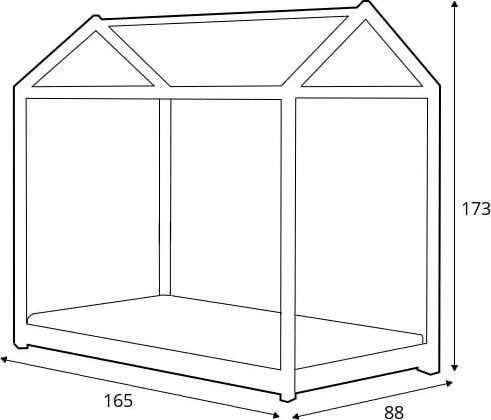 Join sngram 80x160 cm - Vit
