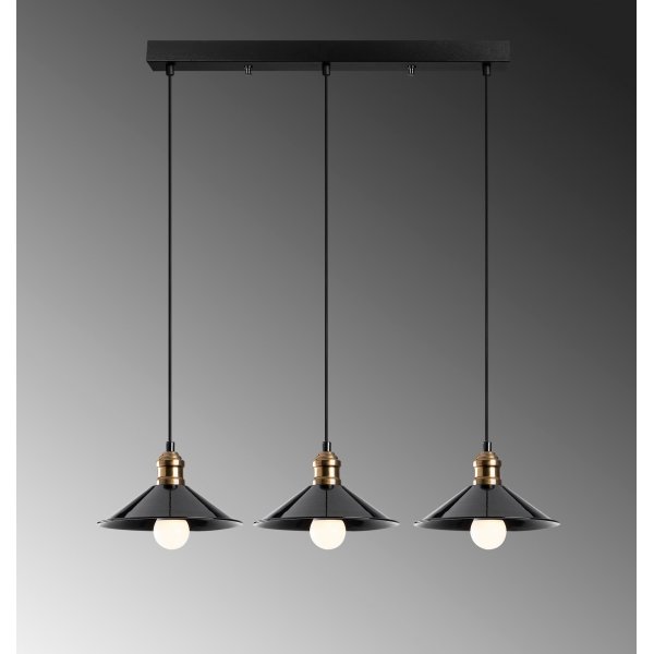 Plafonnier Berkeley 250-S1 - Noir Plafonnier Berkeley 250-S1 - Noir