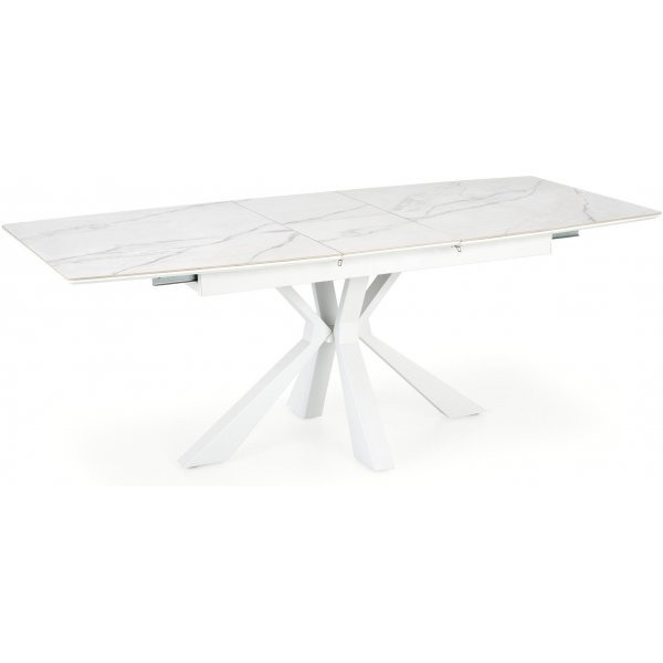 Table à manger Ontario 160-200 x 89 cm - Blanc Table à manger Ontario 160-200 x 89 cm - Blanc