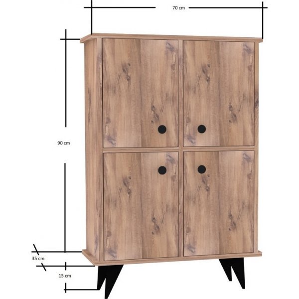 Armoire Artik - Pin Armoire Artik - Pin