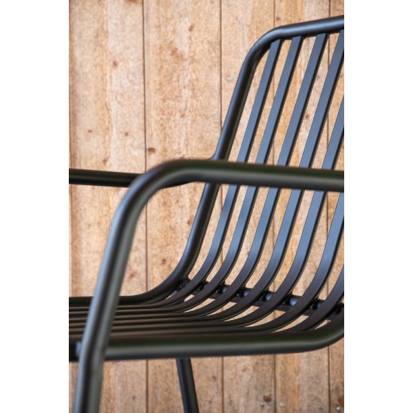 Peking matstol - Svart