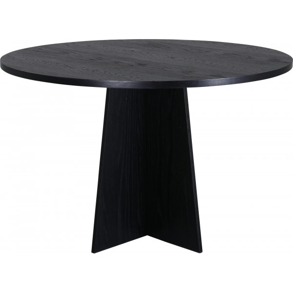 Bootcut eettafel 110 cm - Zwart