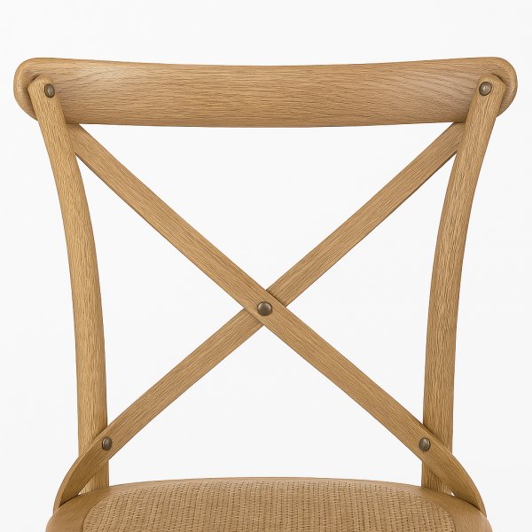 Gaston stol i oljat massivt tr