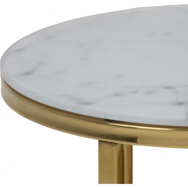 Table Alisma 35/45 cm - Blanc