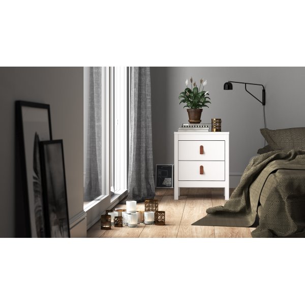 Nachtkastje Madrid - Wit