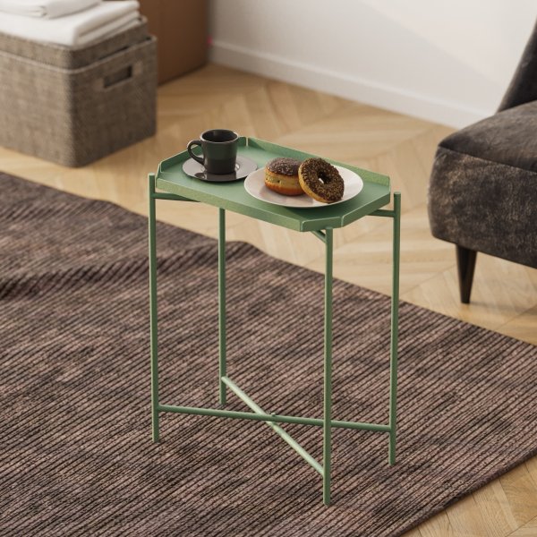 Table basse Vela 40 x 26 cm - Vert Table basse Vela 40 x 26 cm - Vert