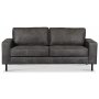Sand 2,5-sits soffa - Antracit Ecolder