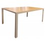 Matbord 150x90cm - Beige / ek aintwood - Las Vegas + Textilskydd fr utembler