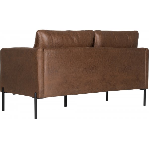 Kingsley 2,5-sits soffa - Cognac (Ecoläder) + Fläckborttagare för möbler Kingsley 2,5-sits soffa - Cognac (Ecoläder) + Fläckborttagare för möbler