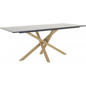 Table  manger Hgans 180 cm - Chne/noir