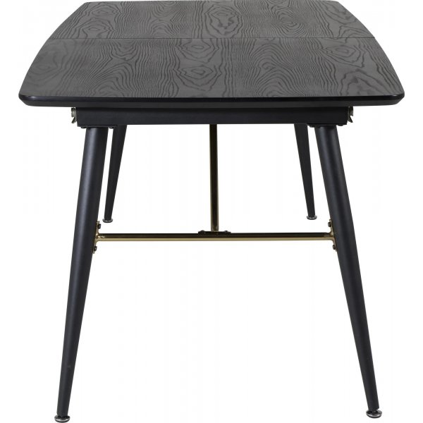 Ansmark matbord 180-220 cm - Svart Ansmark matbord 180-220 cm - Svart