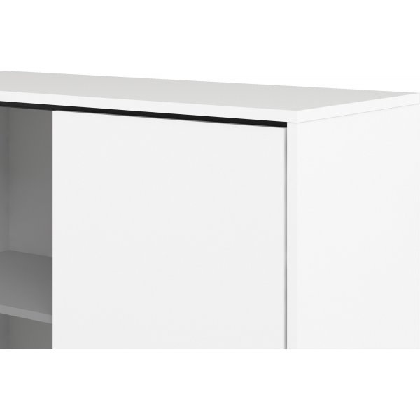 Ry vitrinskåp - Vit Ry vitrinskåp - Vit