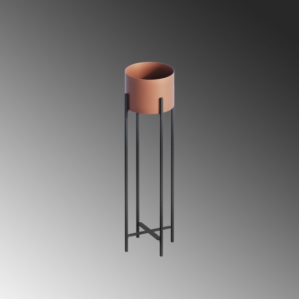 Plato 25 kruka - Svart/koppar Plato 25 kruka - Svart/koppar