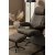 Fauteuil inclinable avec repose-pieds Hayes - Gris