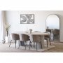 Safira matstol - Beige boucl