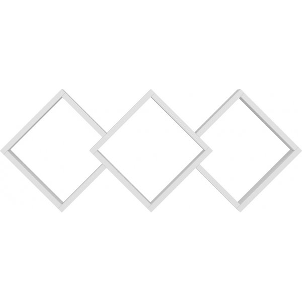 Galaxy wandplank Wit Galaxy wandplank Wit