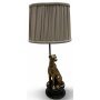 Belina lampskrm i grovt linne - Beige