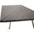 Kvarnbacken matbord 200 cm - Matt Mssing/marmor