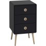 Softline sngbord 3 - Svart