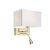Savoy Vgglampa - Mssing/Vit