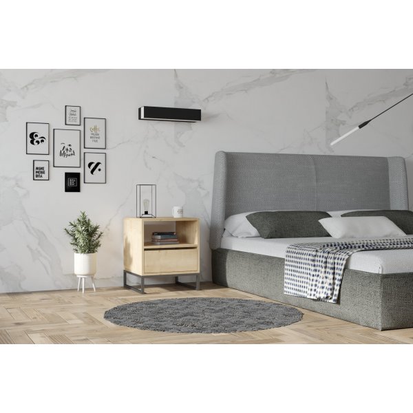 Lindau nachtkastje - Saffier eik