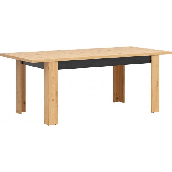 Table à manger Ostia 160-200 x 90 cm - Chêne Table à manger Ostia 160-200 x 90 cm - Chêne