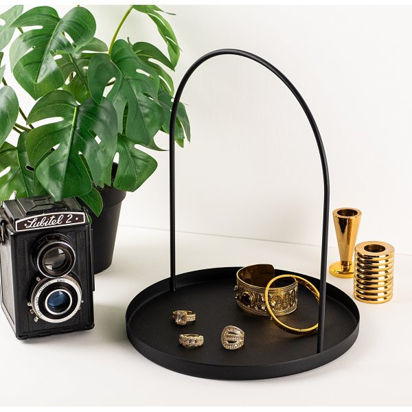 Plat décoratif Kos - Noir Plat décoratif Kos - Noir