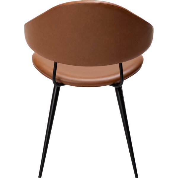 Chaise de salle à manger Napoléon - PU marron Chaise de salle à manger Napoléon - PU marron