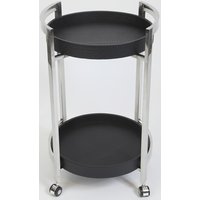 Snake serveringsvagn - Krom / Svart Snake serveringsvagn - Krom / Svart