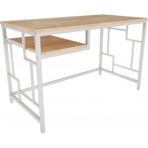 Bureau Kennesaw 120 x 60 cm - Blanc/chne